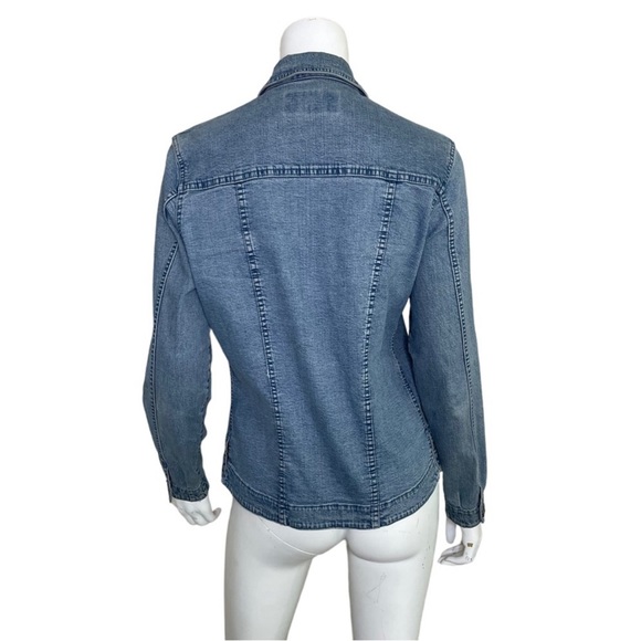 Vintage Blue Willi’s Jean Jacket Womens Size M Medium Wash - Picture 4 of 6